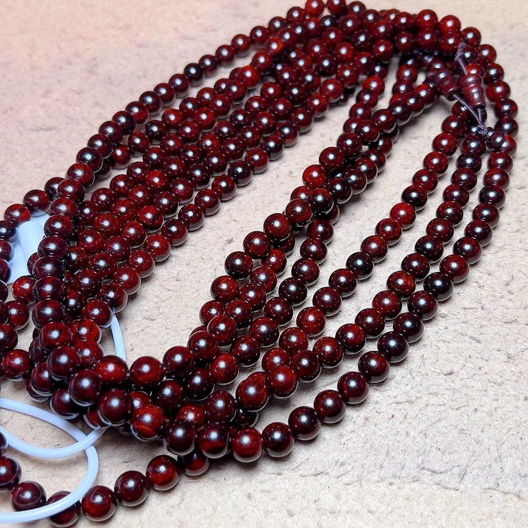 手串/手链小叶紫檀0.8琴料火焰金星高油密头货