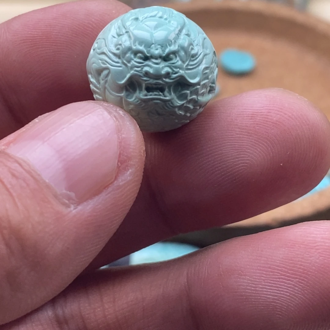 绿松石未镶嵌珠宝半成品