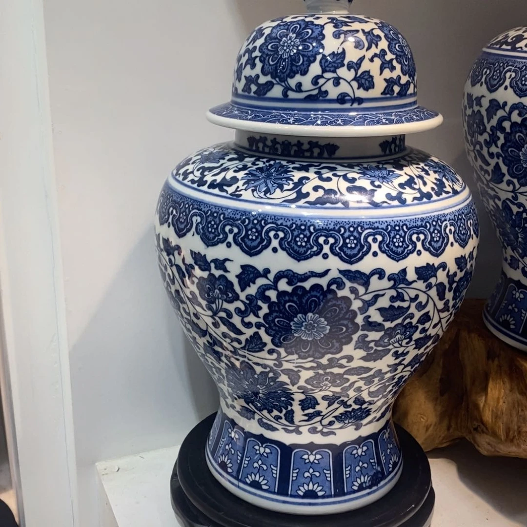 摆件景德镇陶瓷花瓶摆件