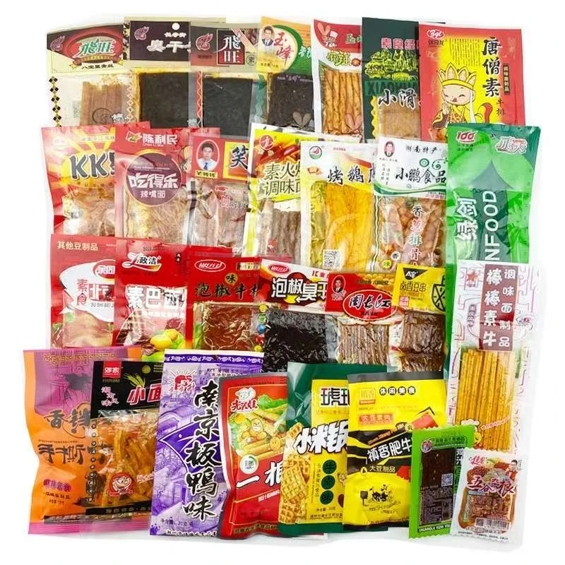 零食随机发辣条膨化糖果卤味随机搭配无需挑选