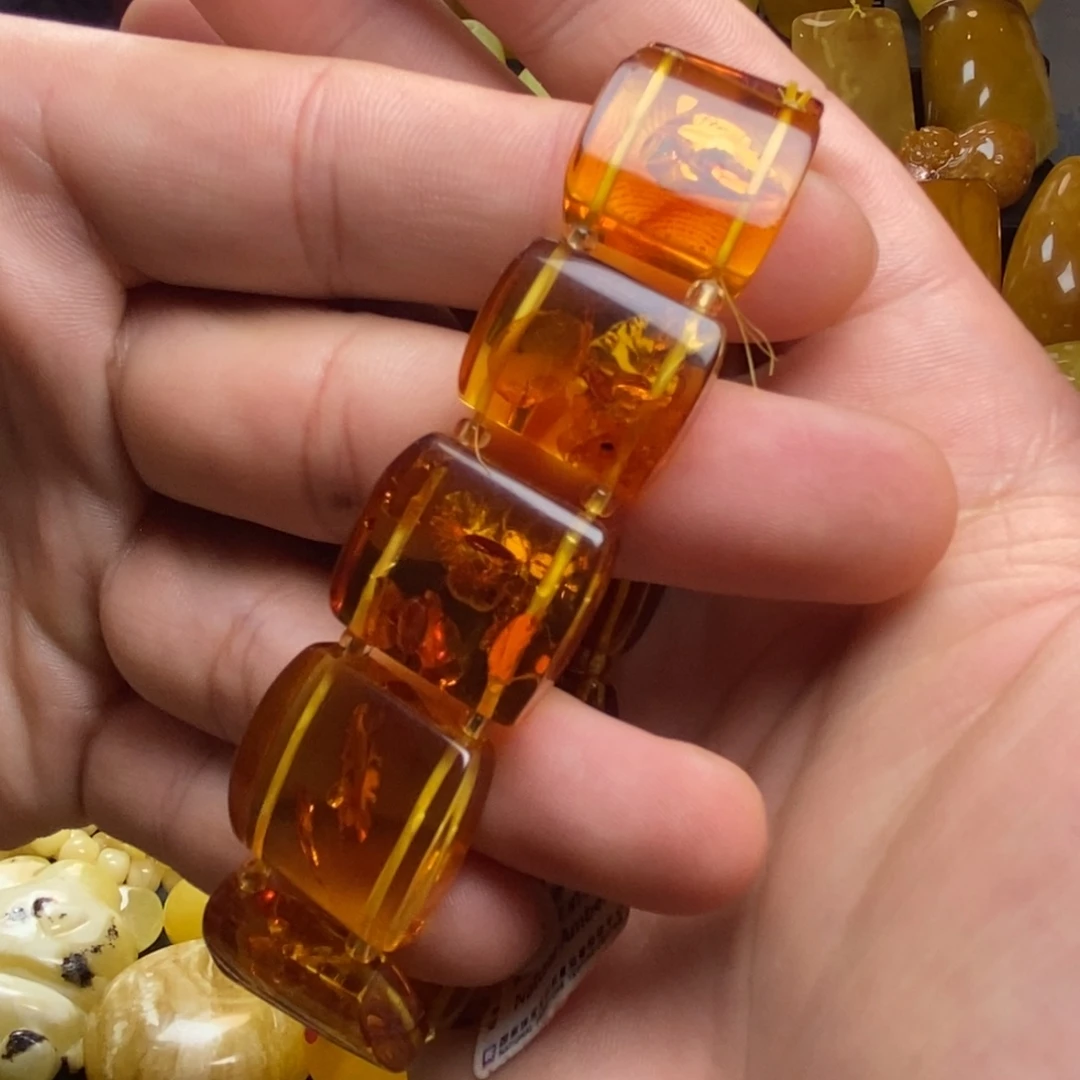 琥珀未镶嵌裸石蜜蜡