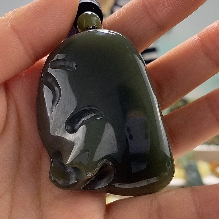 和田玉把件未镶嵌