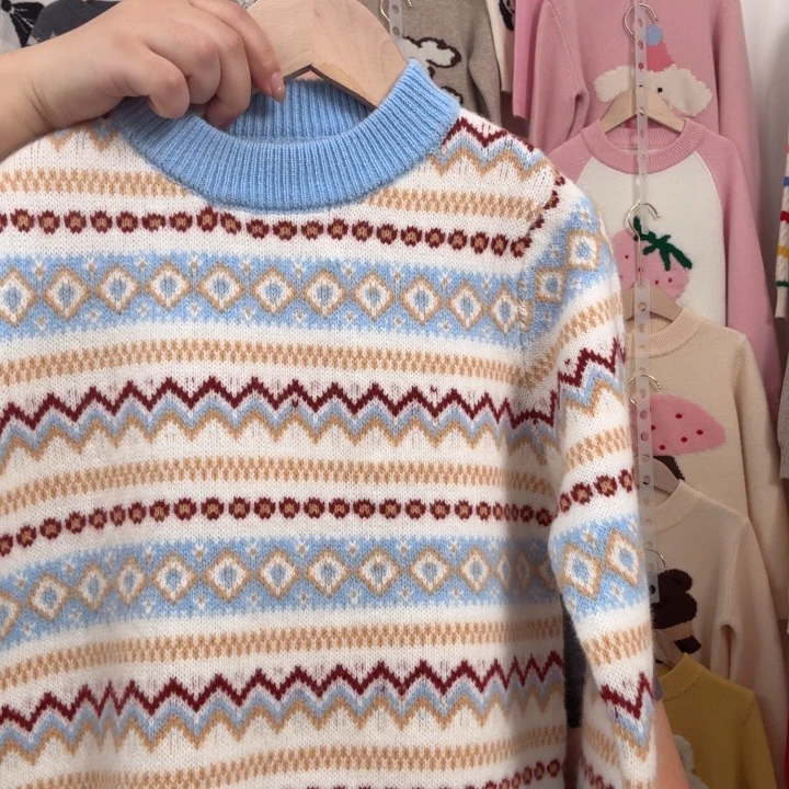 蓝色费尔岛双股150尺码