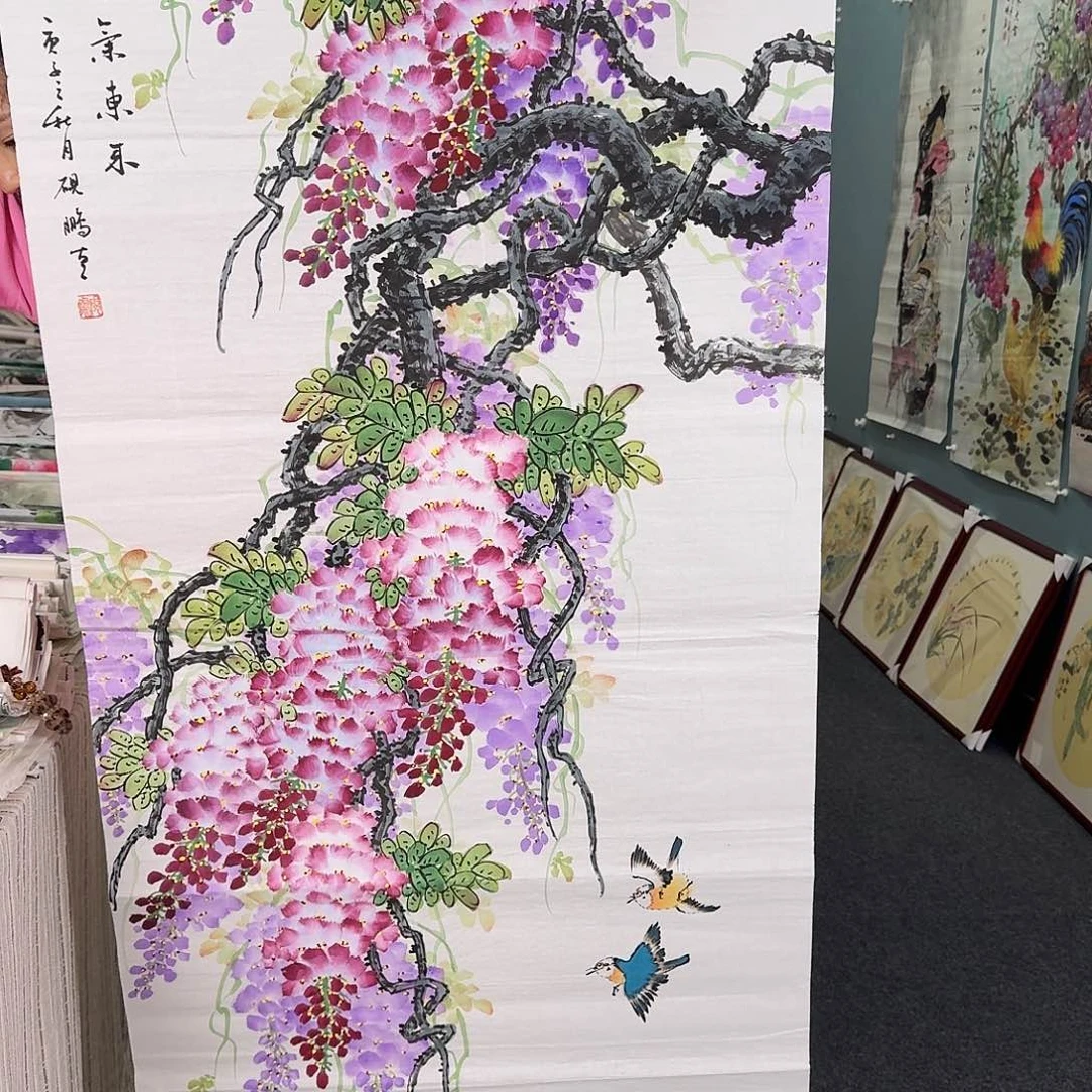纯手绘的好看作品