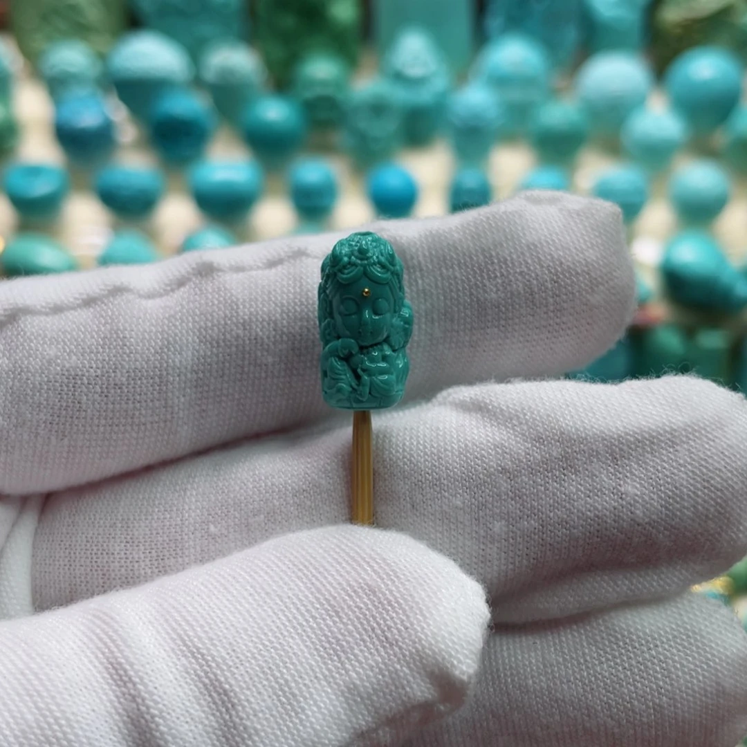 绿松石珠宝奇石未镶嵌