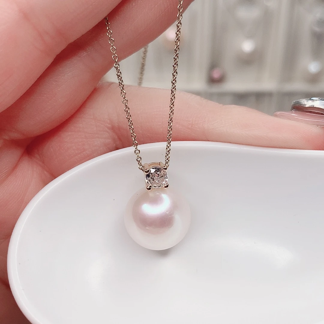 合金吊坠(赠链)淡水珍珠