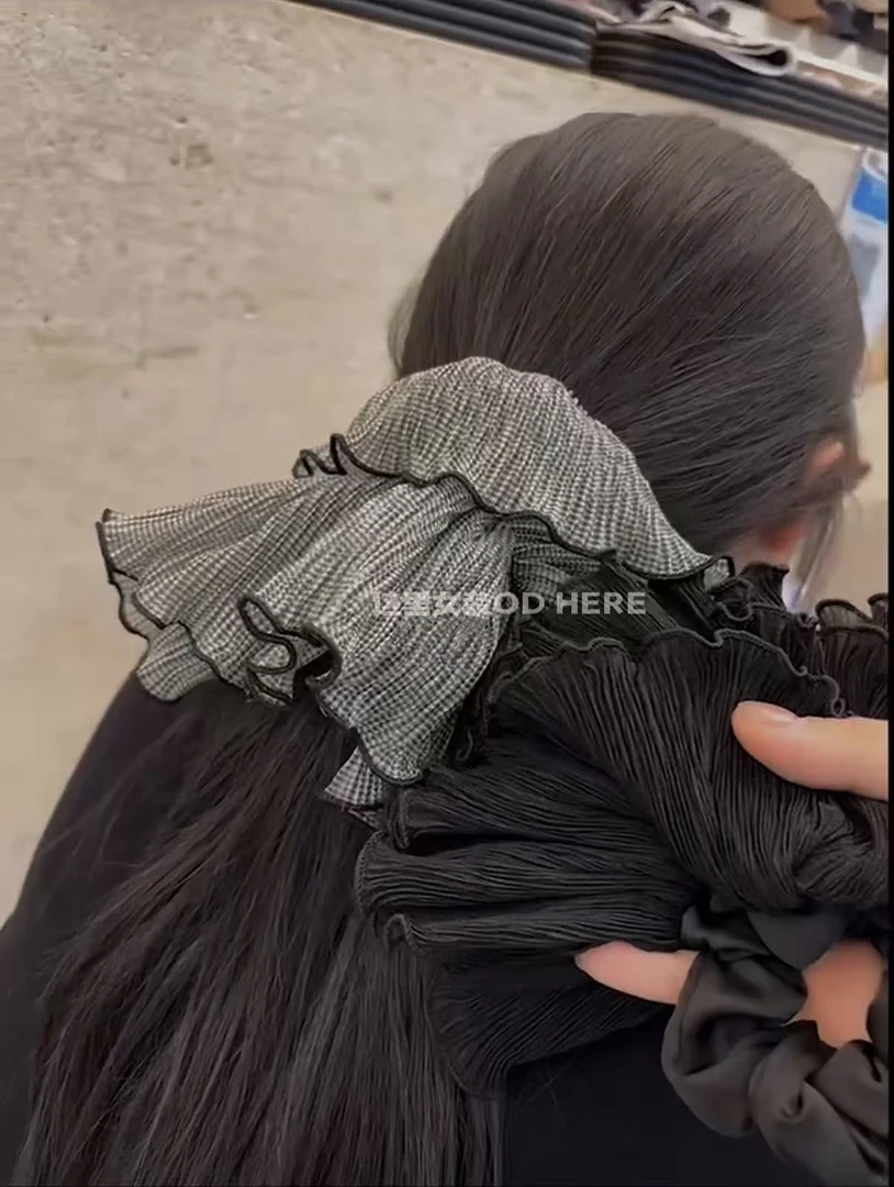 OD HERE 韩国两色木耳边头花