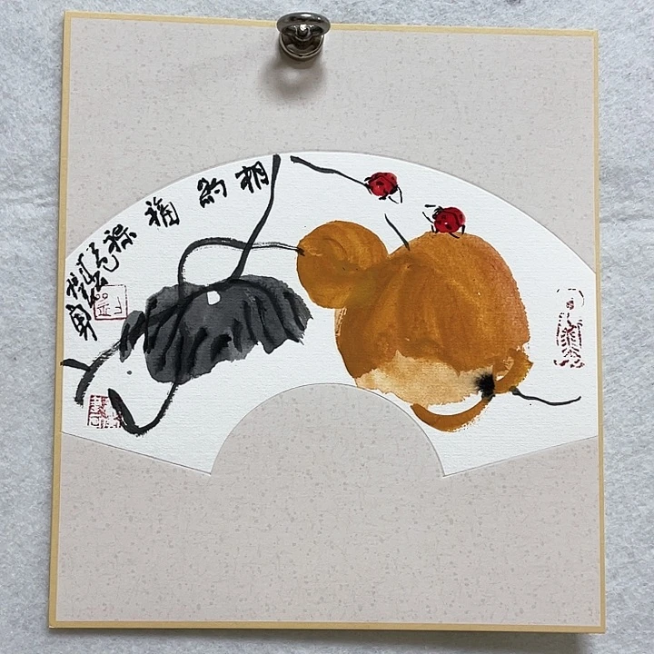 书法国画福禄图葫芦葫芦