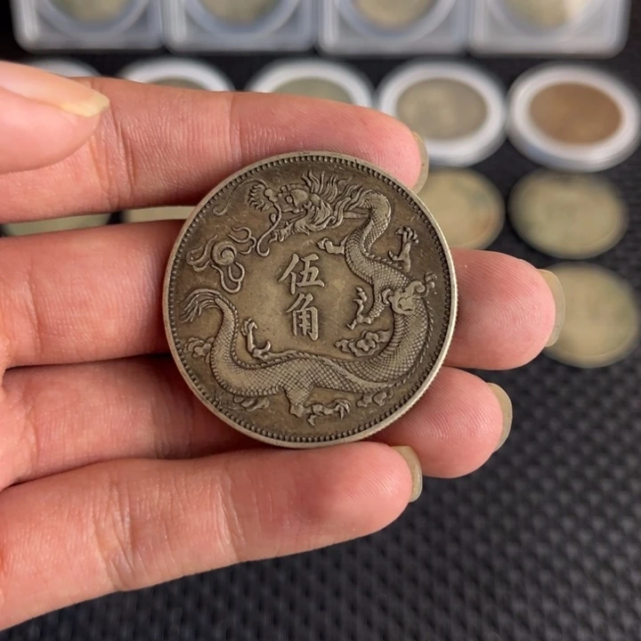 金属大头龙洋船洋工艺品