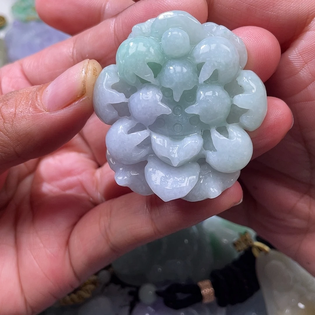 颈饰未镶嵌翡翠翡玉缘翡翠