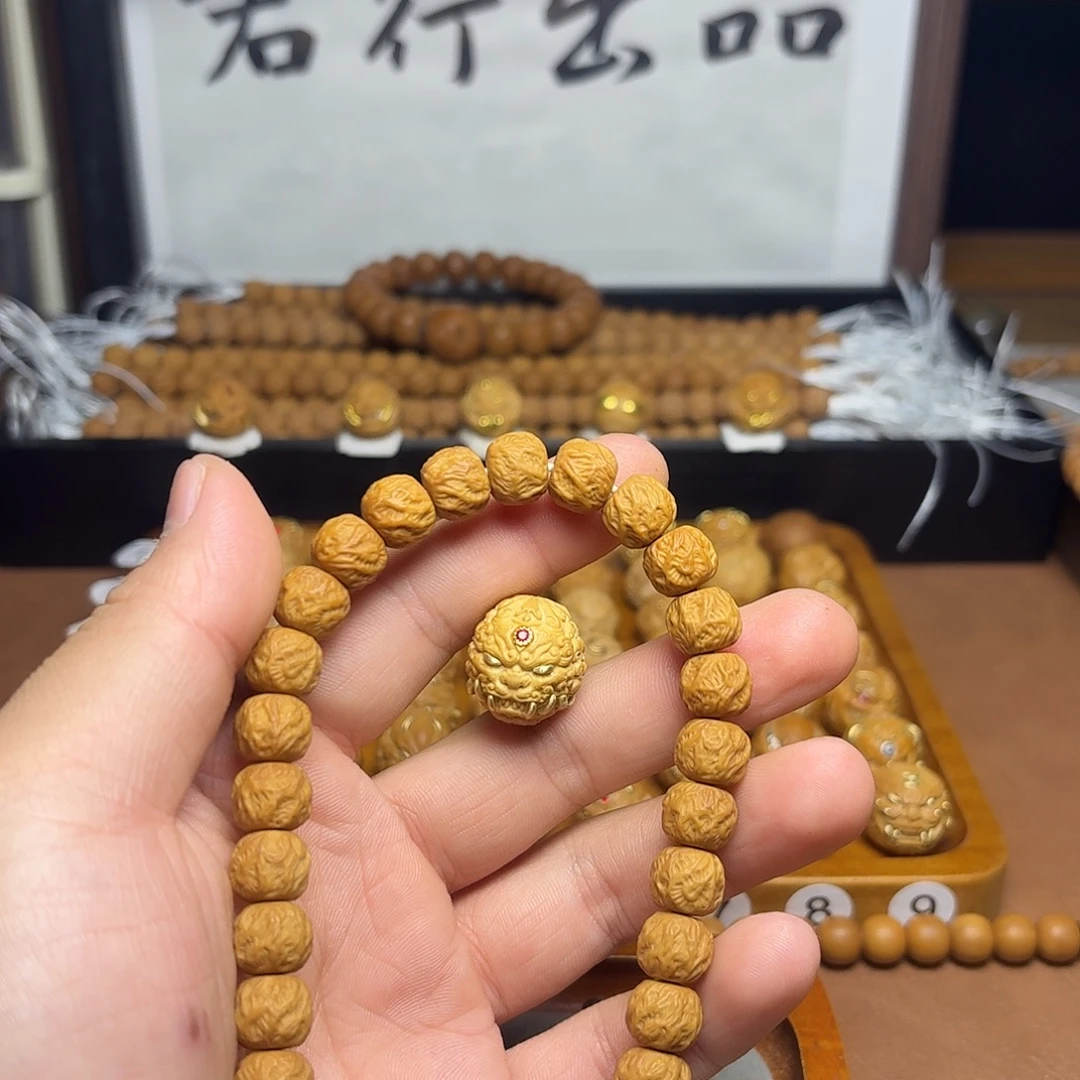 鹤***儿核桃手串/手链全品观山无相搭配重工唐狮