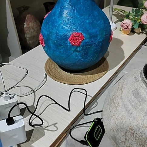 *****瓷片景德镇陶瓷手工花瓶大漆