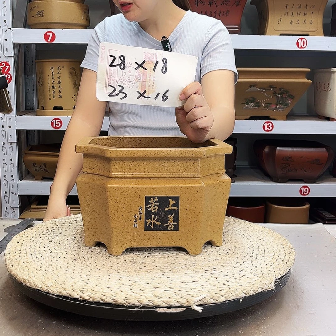 紫砂花盆紫砂花盆