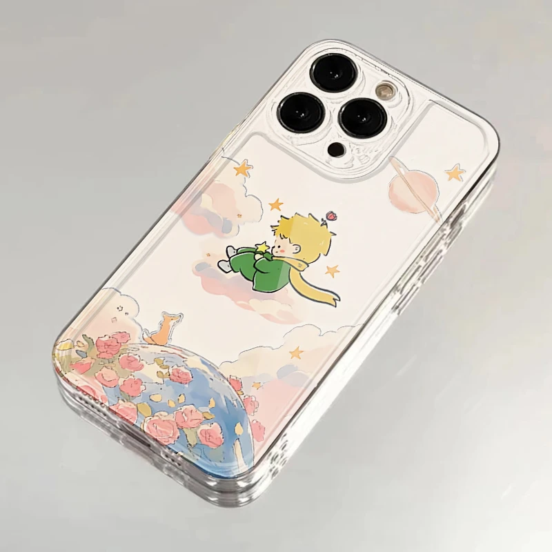 KEWU玫瑰星球小王子适用iPhone16苹果15手机壳华为vivo小米oppo