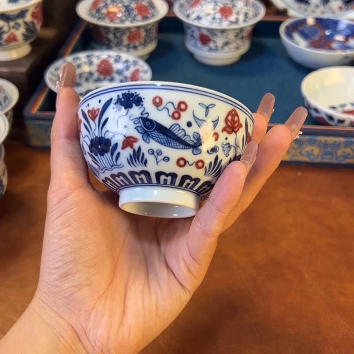 瓷片景德镇陶瓷手工手绘