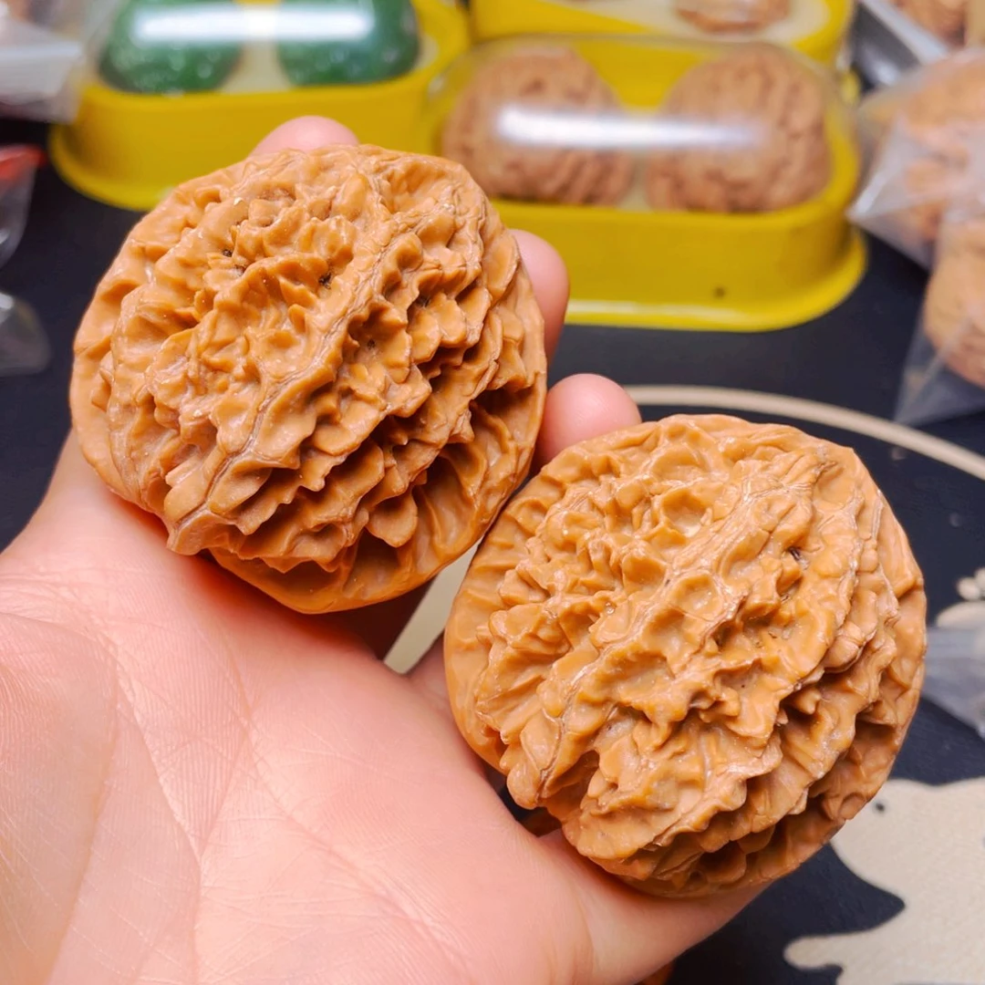 吊坠文玩核桃老鼠一对