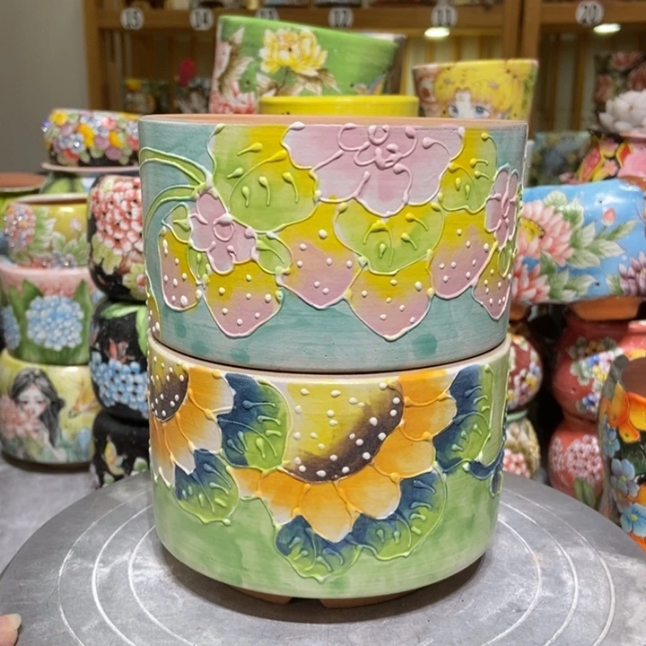 景德镇艺术手绘作品