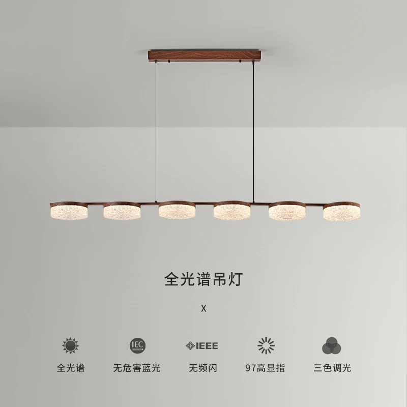 法式中古风客厅餐厅吊灯2025新款轻奢高级感极简设计师大厅主灯