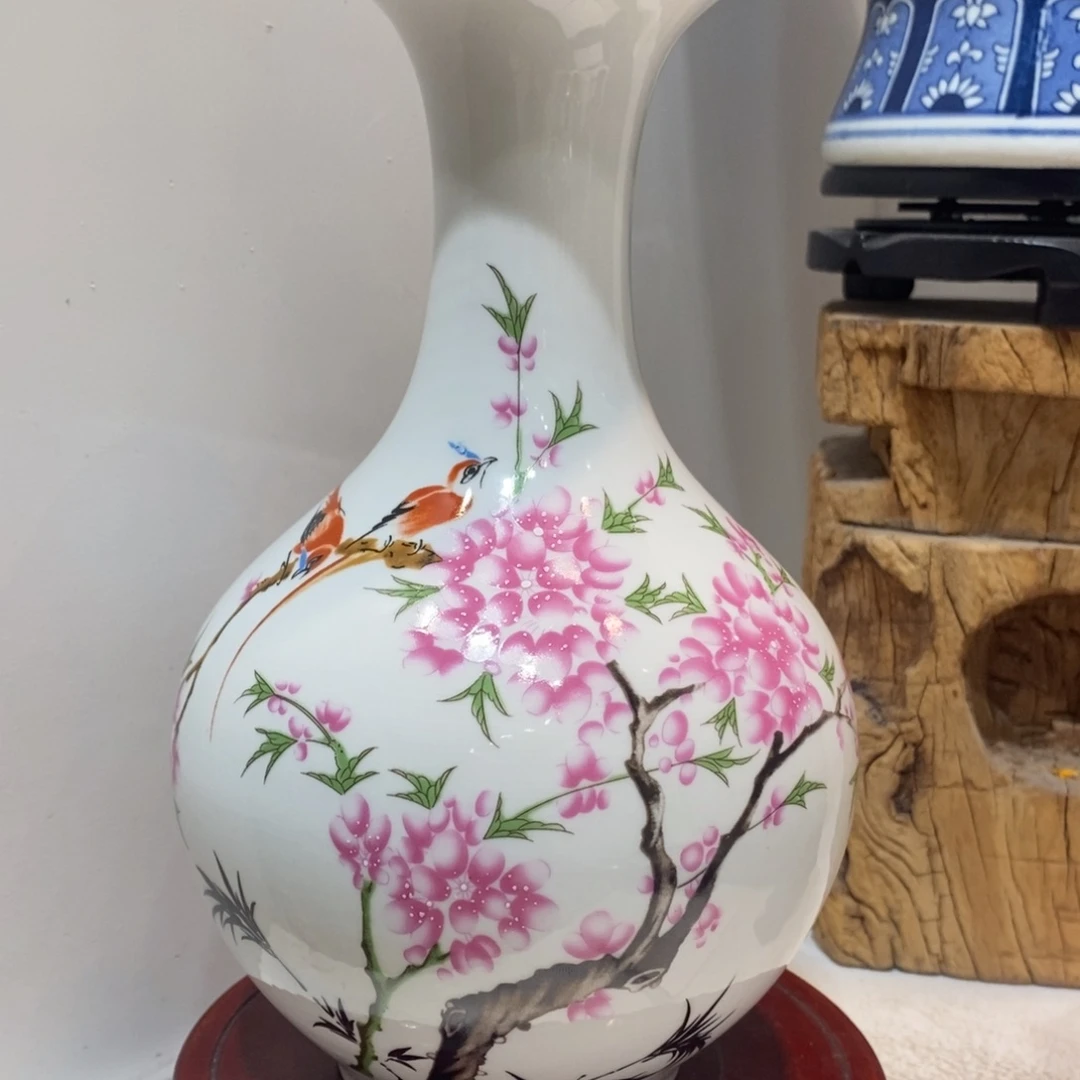 瓶景德镇陶瓷花瓶摆件