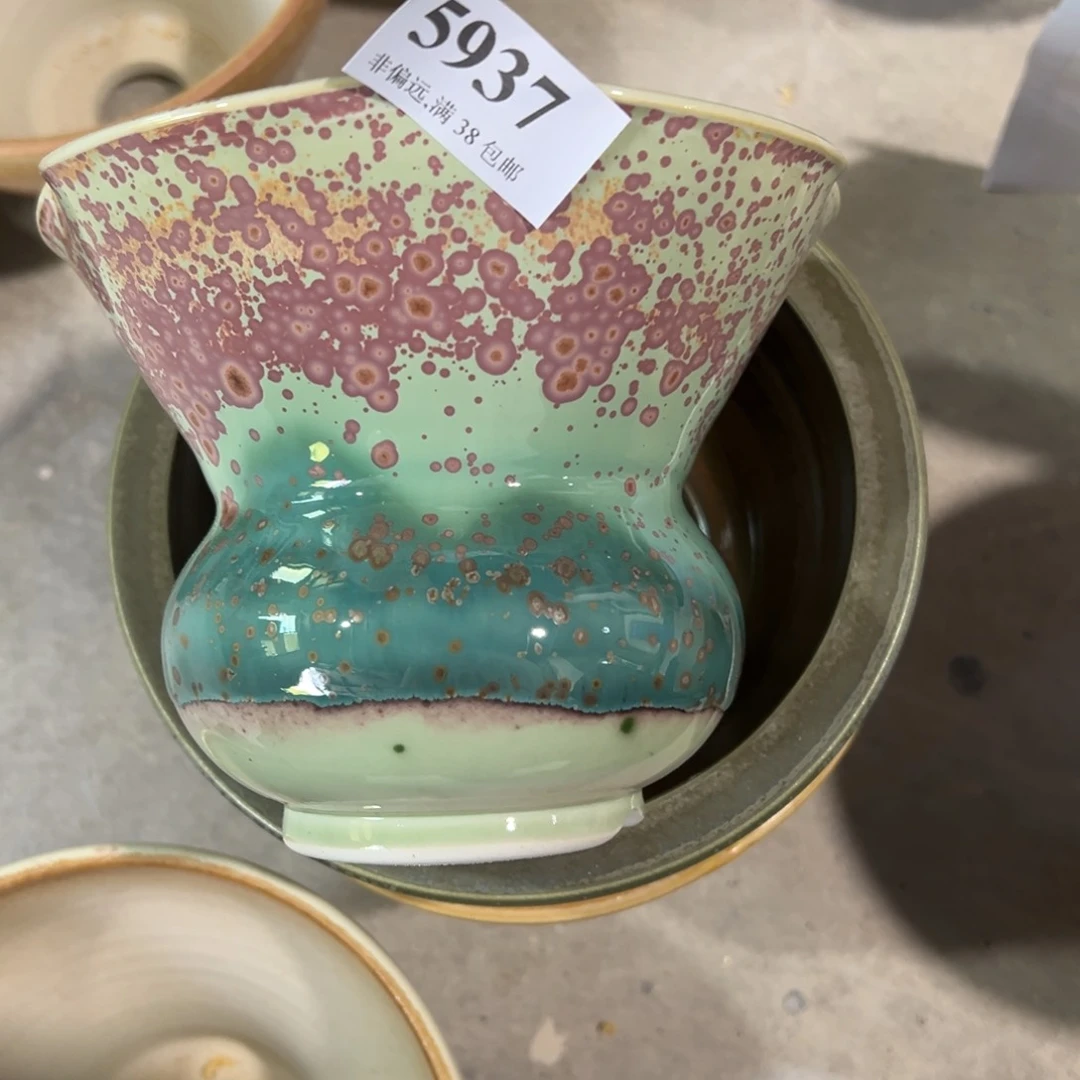 口15 手工花盆满30包邮