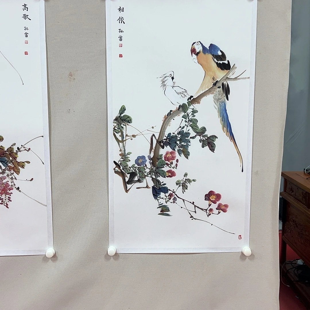国画孙雷国画精品