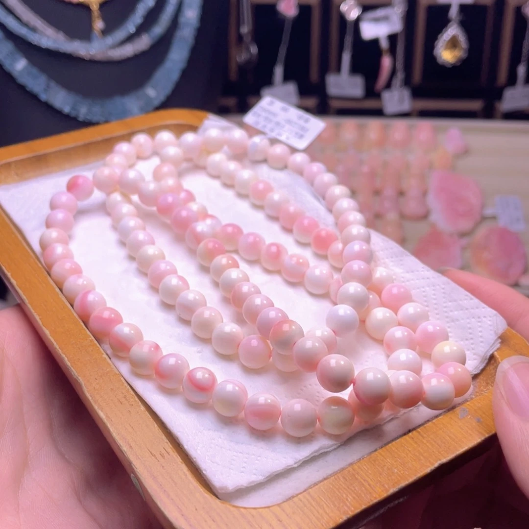 未镶嵌海螺珠手绳福利微瑕编号62