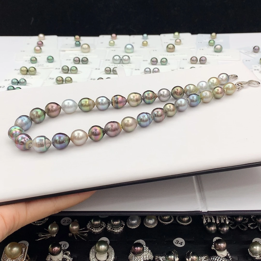 未镶嵌项链海水珍珠