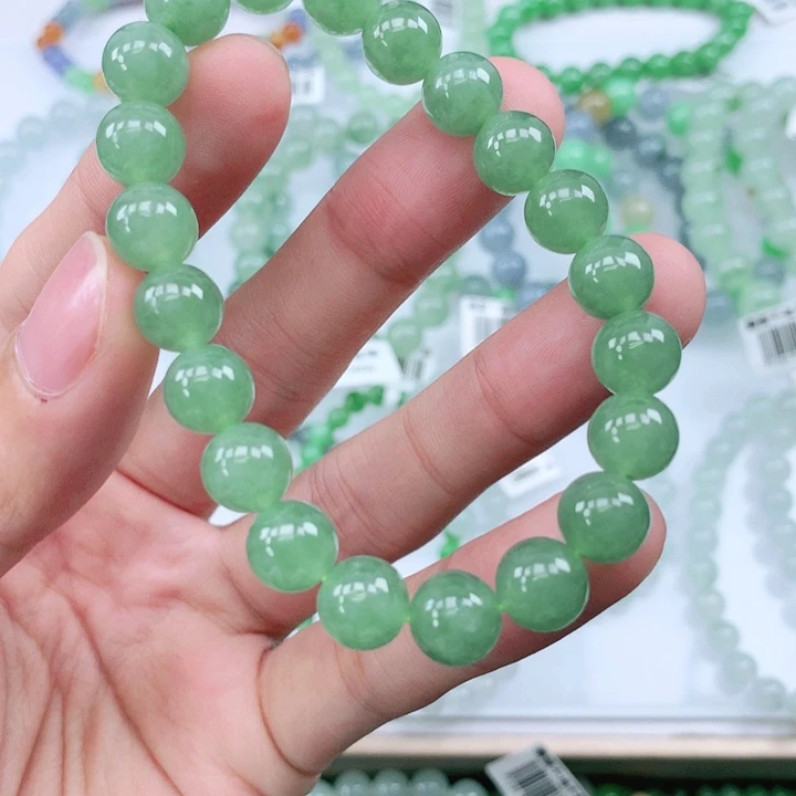 未镶嵌手链翡翠翡翠