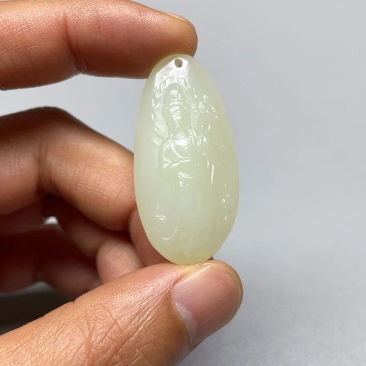 吊坠(不含链)未镶嵌和田玉H*D