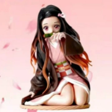 鬼灭之刃 坐姿箱子 灶门祢豆子 场景 雕像 手办 公仔摆件