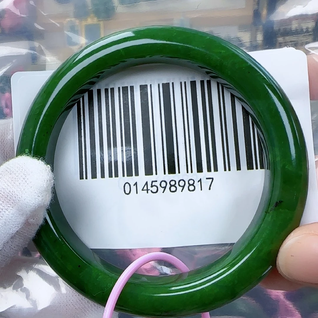 和田玉（碧玉）手镯未镶嵌5657