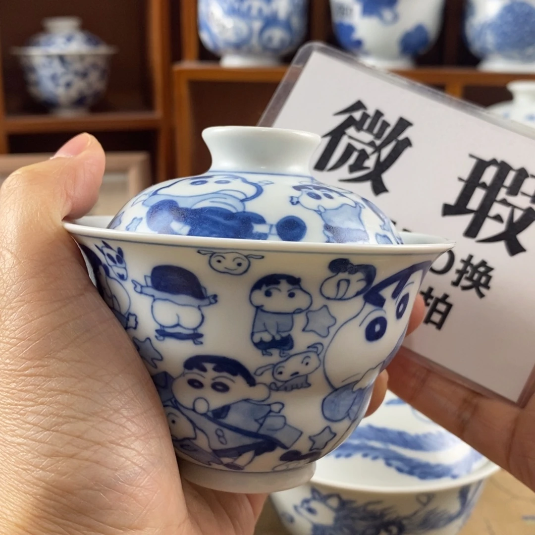 瓷片景德镇陶瓷手绘茶器106