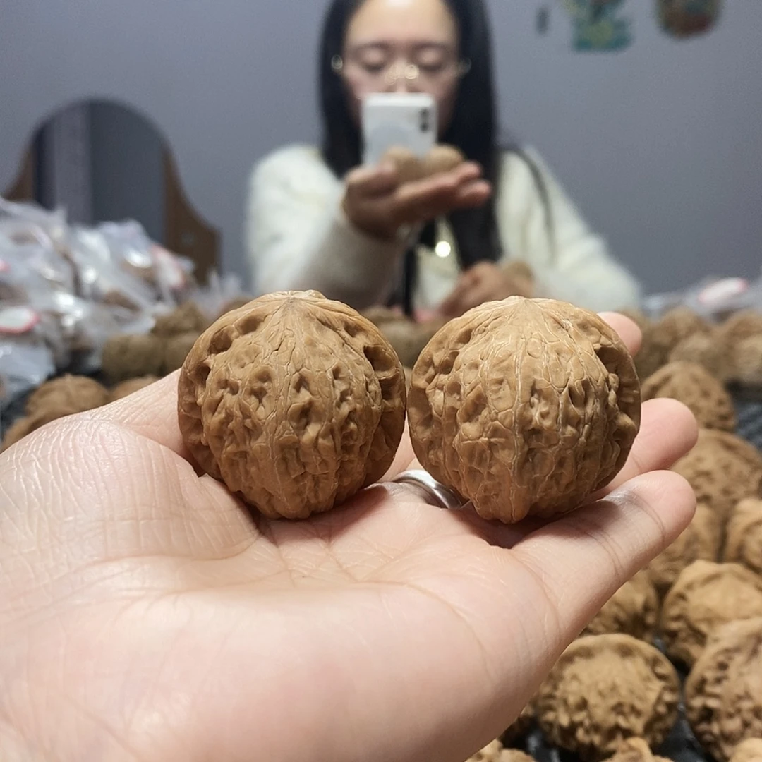 吊坠文玩核桃铁锤38