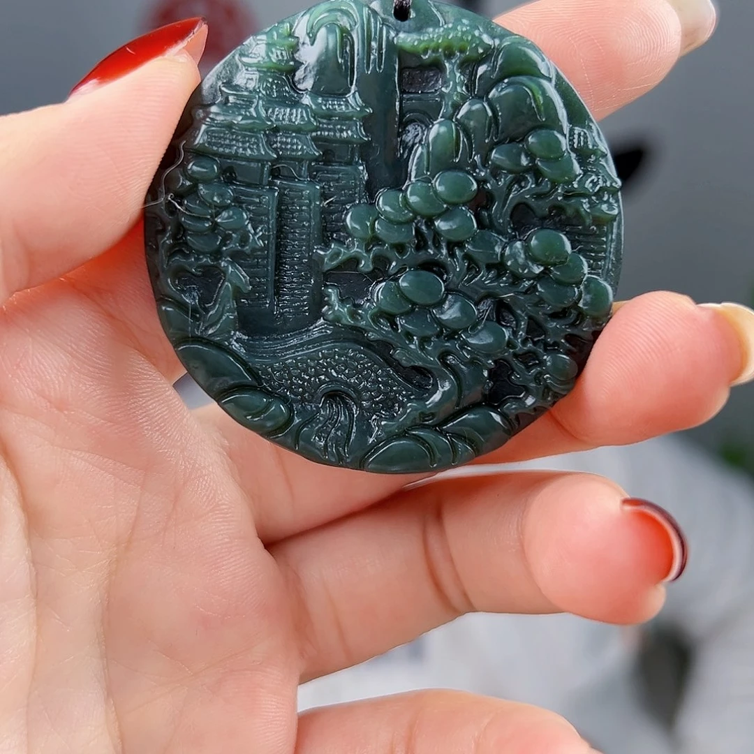 颈饰未镶嵌和田玉