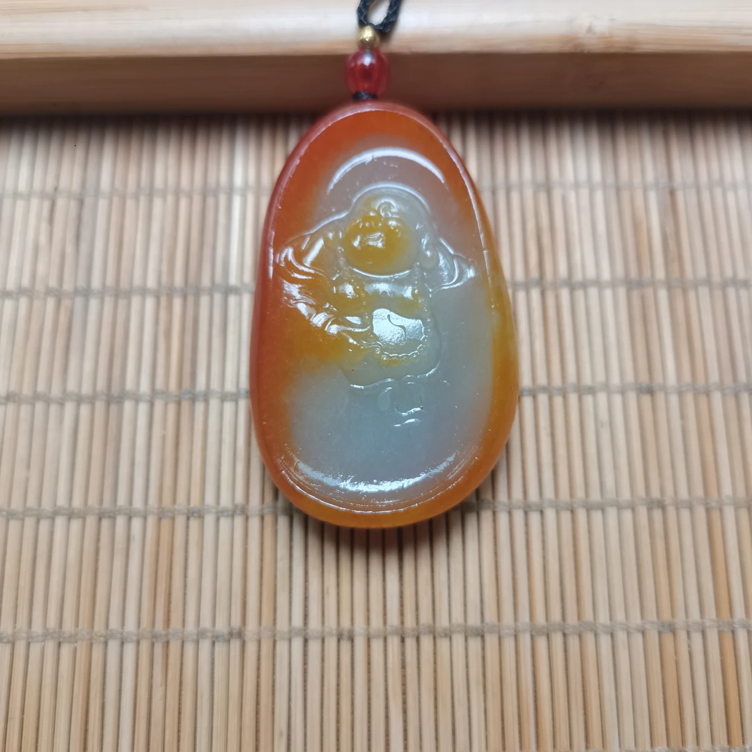 新疆和田玉弥勒佛35克