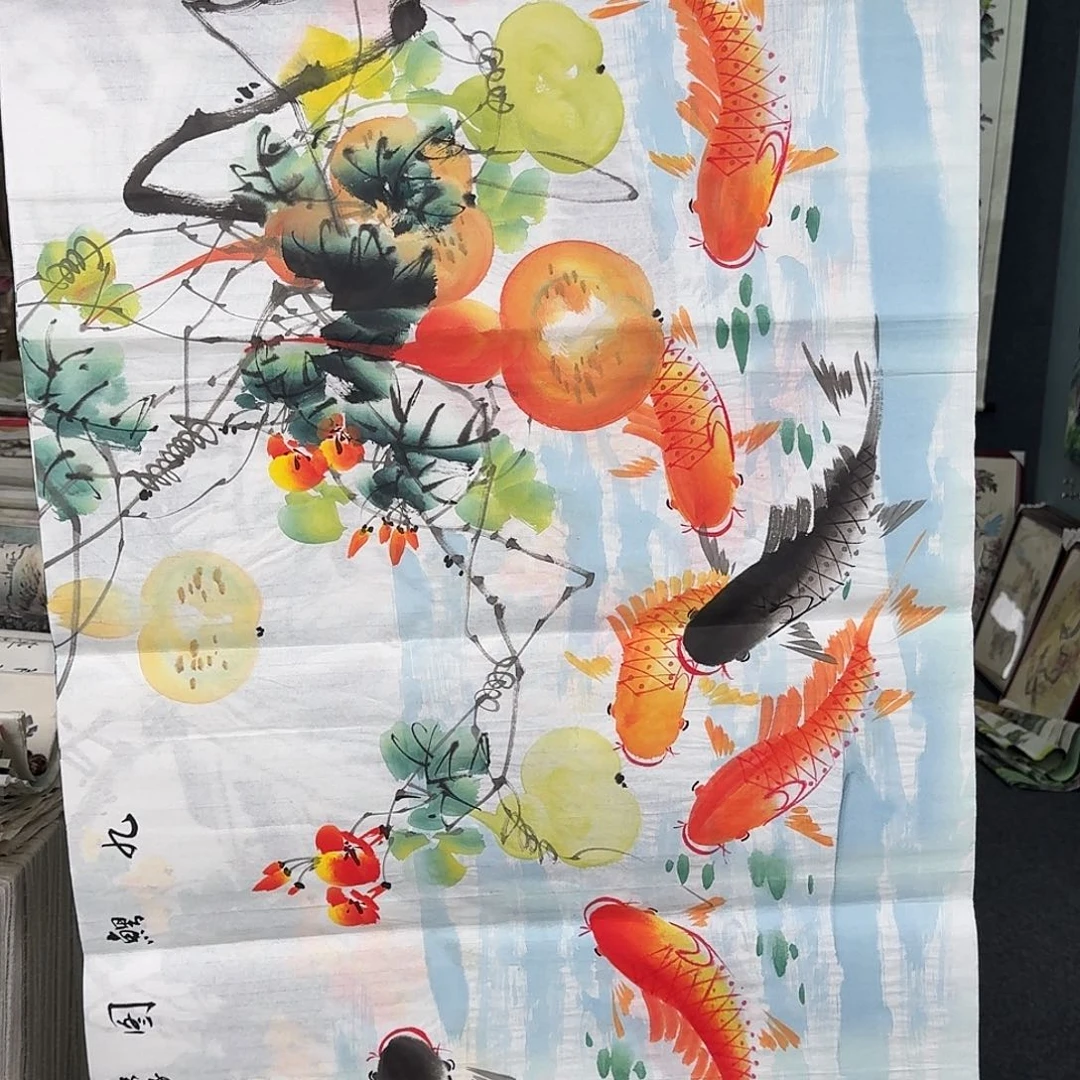纯手绘的好看作品