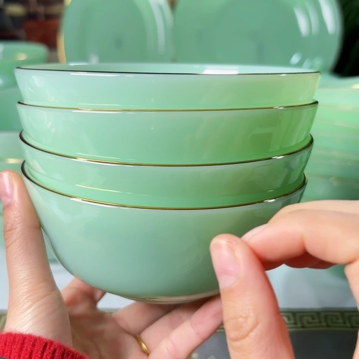 景德镇陶瓷景德镇陶瓷5.5寸4个