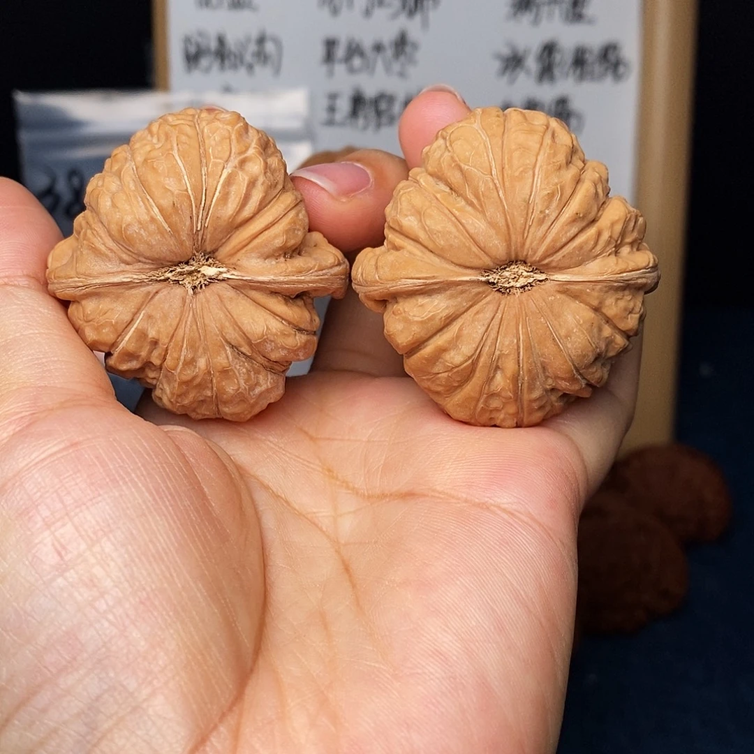 把件文玩核桃南瓜墩