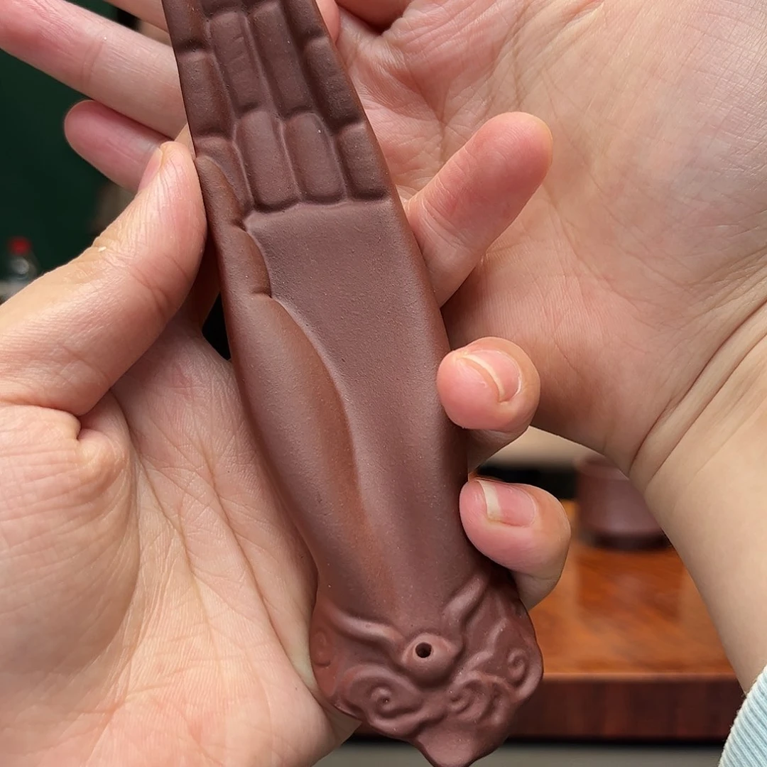 紫砂茶宠大雪紫砂茶宠点香