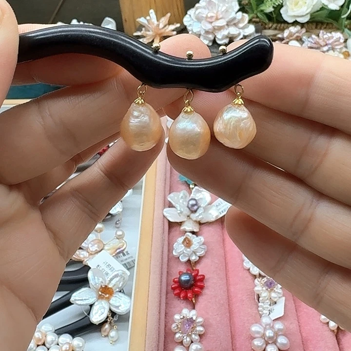 未镶嵌淡水珍珠发饰