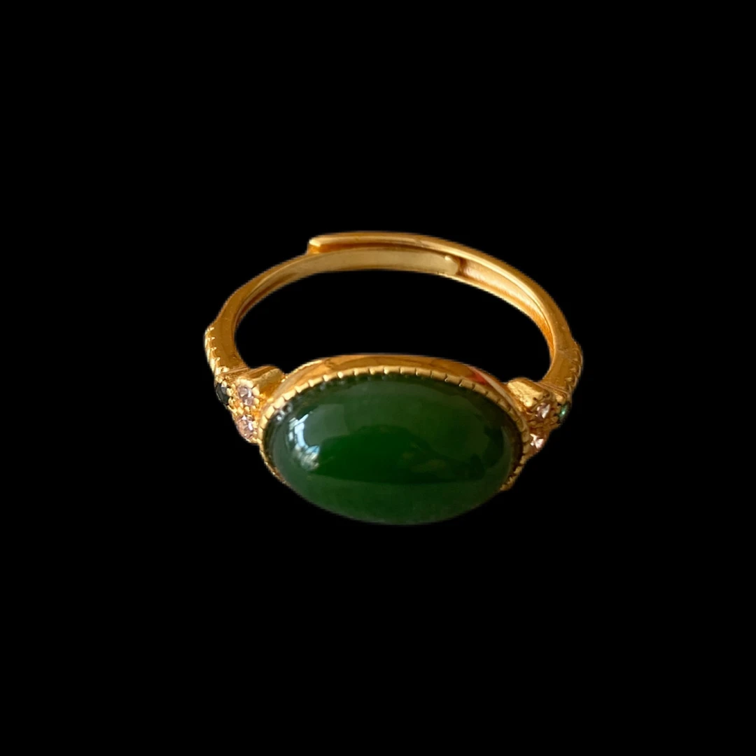 N4685和田玉戒指多样性发一