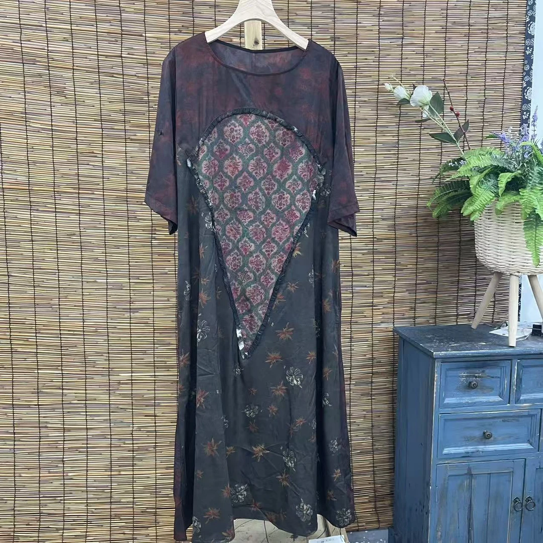 14993新款夏季洋气减龄连衣裙QZ