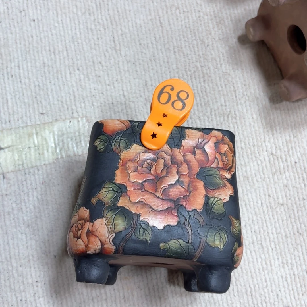 紫砂花盆陶瓷多肉精品精品