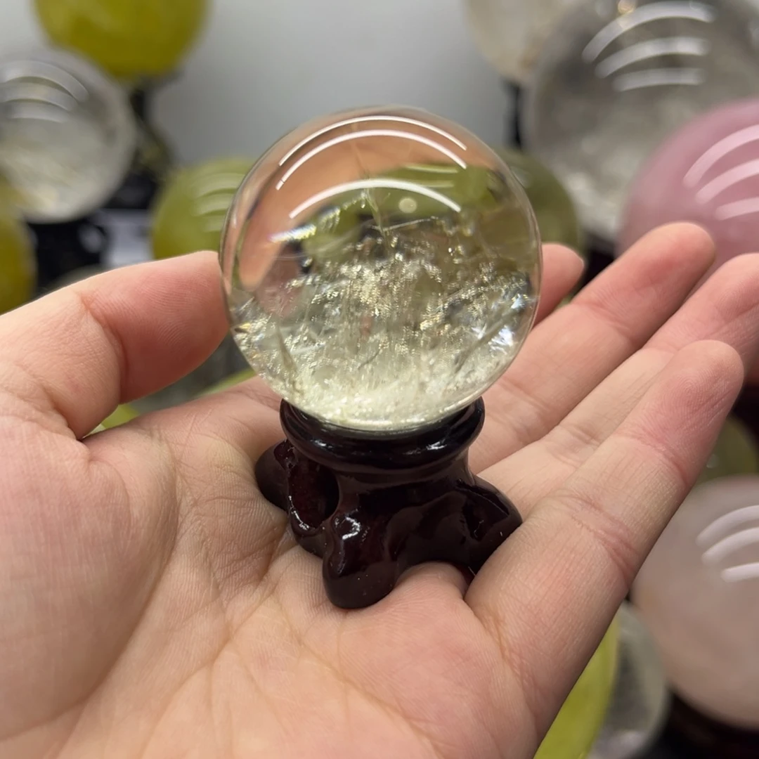 水晶未镶嵌珠宝半成品