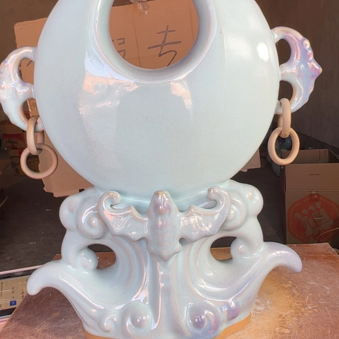 摆件郑家钧窑摆件微