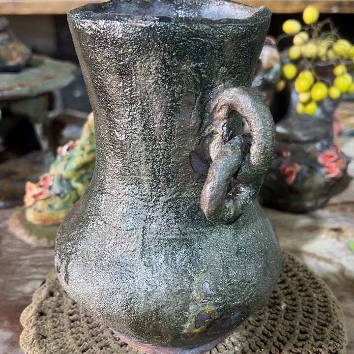 19新店福利手工粗陶高温花盆