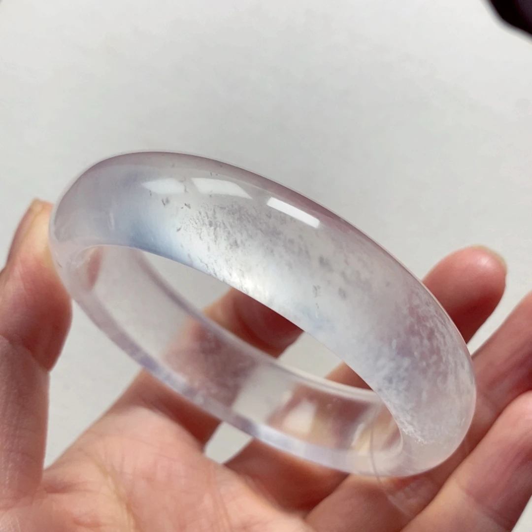 石英质玉手镯未镶嵌55-56