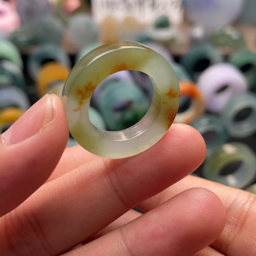 定制翡翠未镶嵌  1988洒金