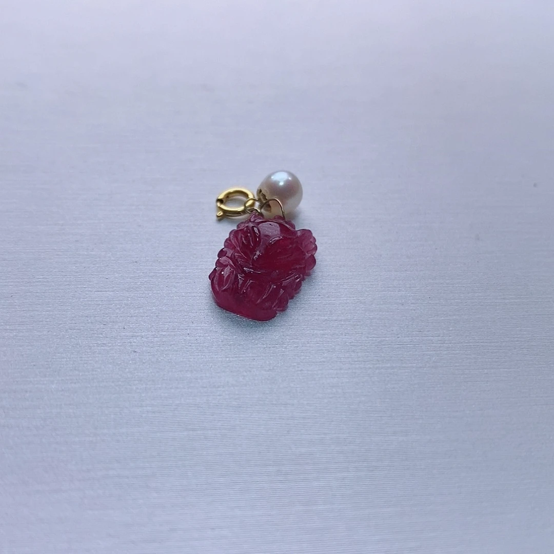 碧玺碧玺小滴溜18K金镶嵌碧玺小滴溜