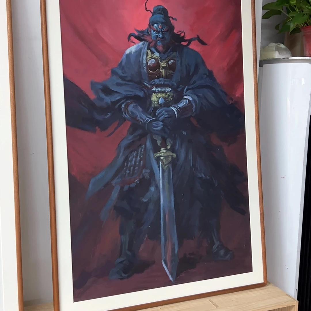 万***梅丙烯画不想让别人看到自己